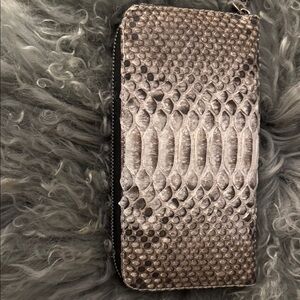 New Genuine Python Unisex Wallet